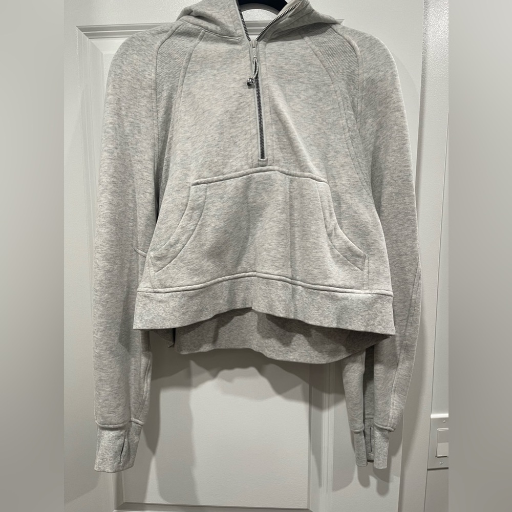lululemon athletica Gray Hoodie Jacket
